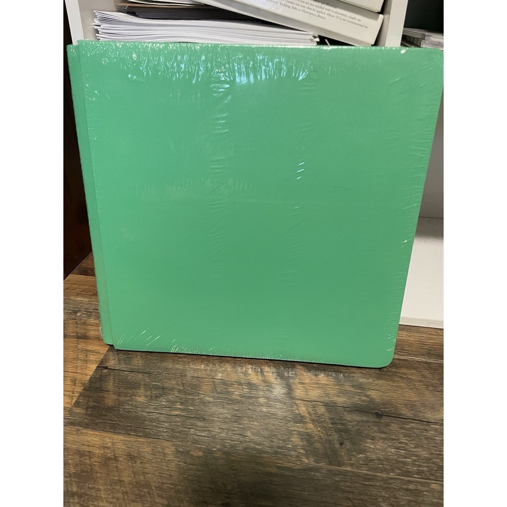 Creative Memories Album Cover True 12X 12" Green Jubilee Scrapbook SEALED New
